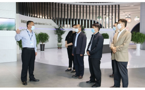 省稅務局、省商務廳工作組蒞臨寶豐公司調研座談